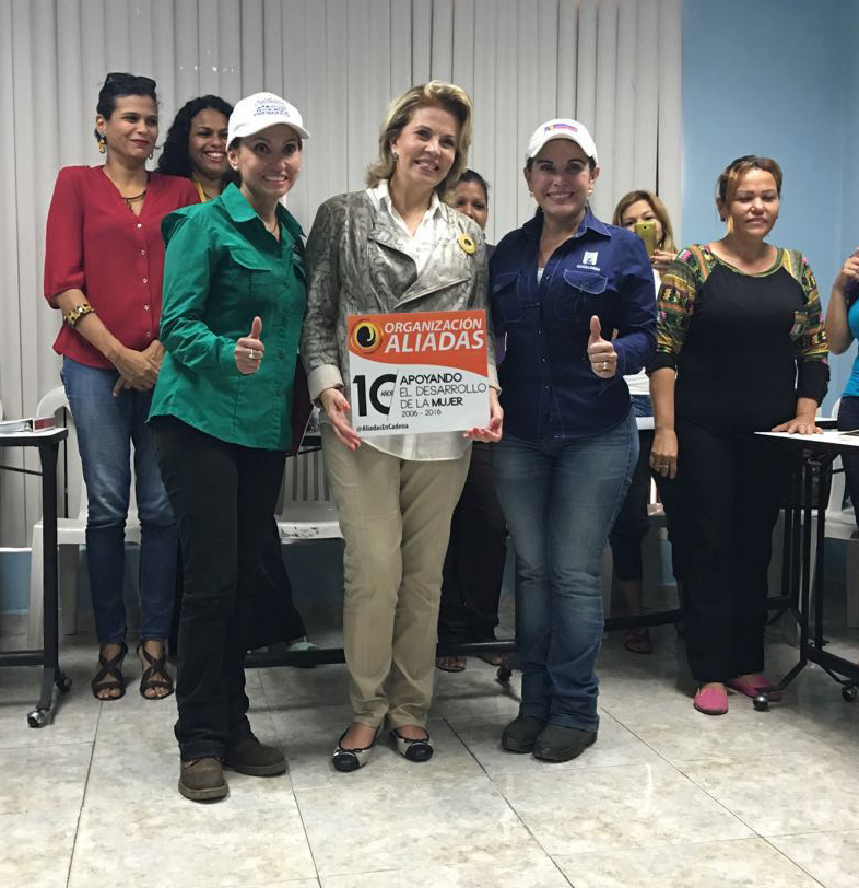 Aliadas recibe visita de Alcaldesa de Maracaibo