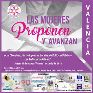 Invitación Las Mujeres Proponen - Taller Valencia